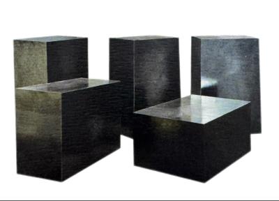 Low Porosity MgO-Al2O3-C Magnesite Bricks High Bulk Density Black Firebrick