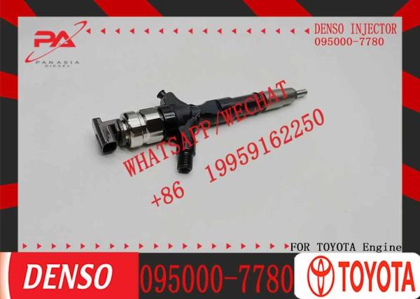 Venda direta de fábrica Biquines de injetores diesel Injetor de combustível diesel 23670-30280 095000-7780 Para Toyota Hilux
