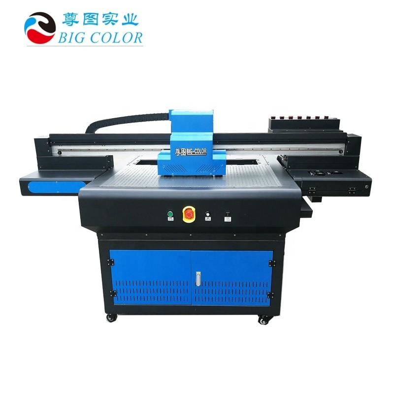 90*60cm Print Dimension 340KG Bottle Printing UV Flatbed Printer with DX8 Heads