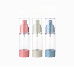 オーダーメイド プラスチック製 空気のないボトル 15ml から 120ml 化粧品用