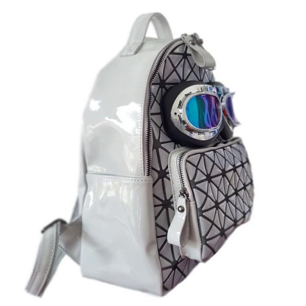 2016 new Backpack female Korean fashion personality solid color glasses bags