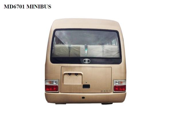 Mudan Star Type 19 Seats Diesel Mini Bus Cummins Engine Manual Gearbox