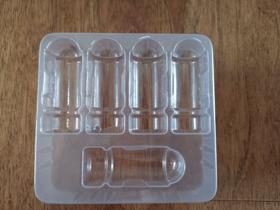 60C толщина медицинское 2ml разливает волдырь по бутылкам PVC прозрачный