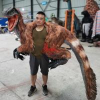 Playgrounds Dinosaur Shoulder Puppet Children Age Deinonychus Puppet