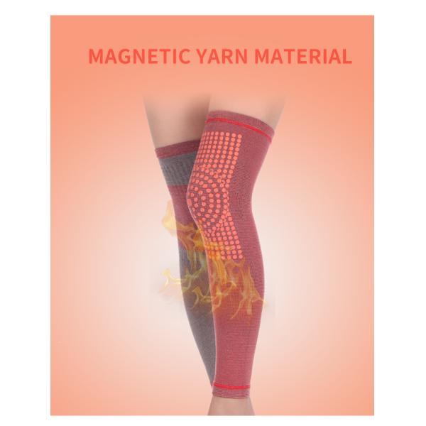 Регулируемый самонагревающийся магнитный наколенник для суставов артрита