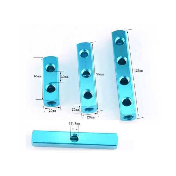 Pneumatic Quick Connector Industrial Consumable Products Aluminum Material