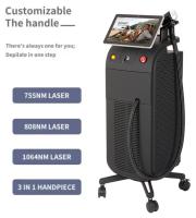 1200w 1600w Ice Titanium Laser Android machine à éliminer les poils pour la clinique