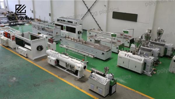 Plastic Pert PE PPR Heating Pipe Tube Extruder Machine High Speed Energy Saving Stable Making Machine