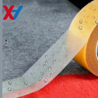 Double Sided Fabrics Tape хлопковая лента клея Мельт ленты ткани сетки 0.28мм горячая встала на сторону