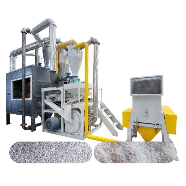 Manufacturing Plant Environmental Scrap Aluminum Plastic Materials Treatment Equipment
