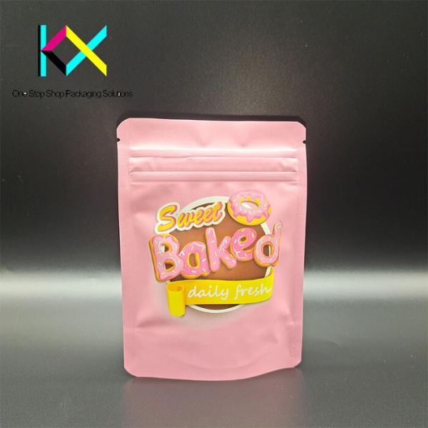 Custom Logo Printed Pet Food Packaging Bags 110um Thickness Moisture Resistant