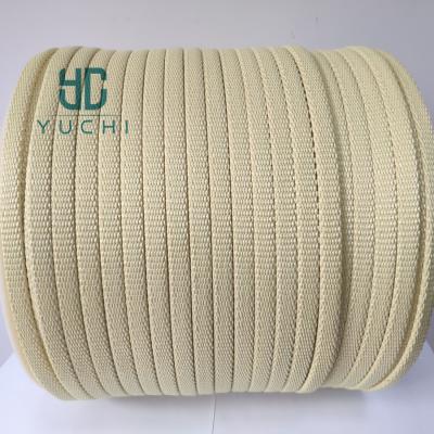 Cordas de rolos de aramida resistentes a altas temperaturas e antiabrasivos para fornos de vidro temperado