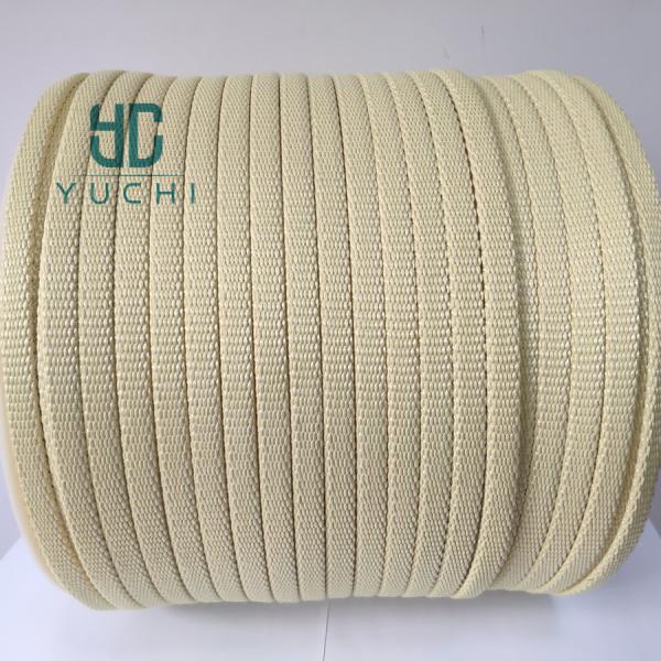 High Temperature Resistant Anti Abrasive Aramid Roller Ropes For Tempered glass Furnaces