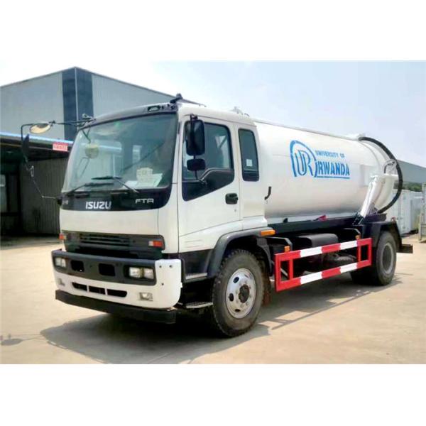 ISUZU 4x2 Tanker Truck Trailer 6 Wheels 8M3 8000L Vacuum Sewage Tank Truck