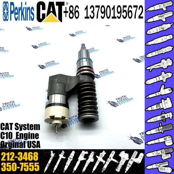 Injecteur de gazole de C10 C12 153-7923 317-5278 350-7555 pour l'excavatrice, injecteur à haute pression 229-1631 212-3468