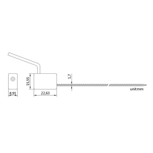 High Quality Safety Security Wire Cable Lock Seal/Mechanical Seal
