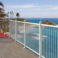 Custom Aluminum Railing XY-PF029 for Balcony and Pool Safety