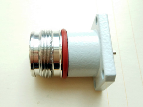 4.3-10 female connector solder type panel mount for Huawei antenna All brass 50ohm high quality silver plated pin