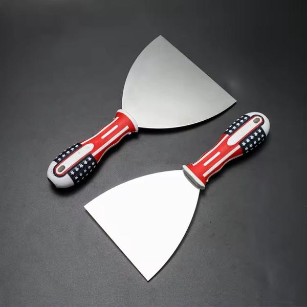 Professional custom Multifunctional paint scraper putty knifes carbon steel plastering putty knife