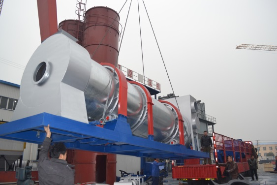 High Efficiency LB1000 Asphalt Mixer Plant 80t/H With Three Control Mode