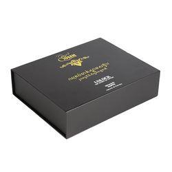 Presente de empacotamento de vidro magnético de 3 caixas do vinho da garrafa com divisores