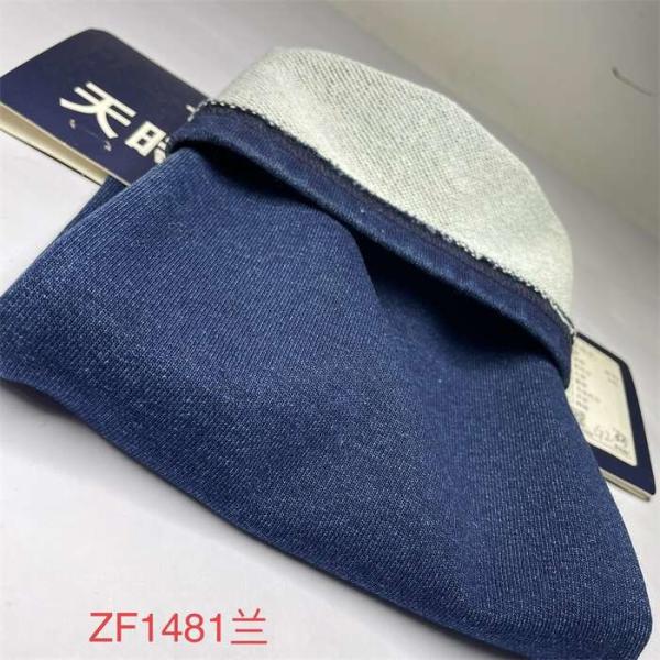4oz Cotton Stretch Soft Dark Blue Heavy Denim Fabric For Winter