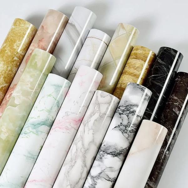 Low MOQ HD Digital Printing PVC Decorative Film for DIY Home Decoration