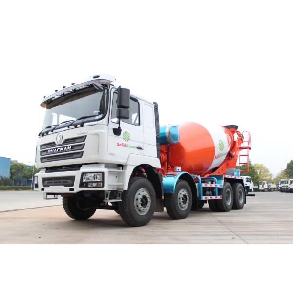 EuroII Shacman микшерный грузовик F3000 Бетонный микшерный грузовик 8х4 380 Белый