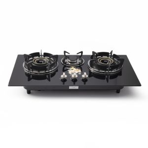 New Design Tempered Glass Built in Gas Hob OEM ODM 2 Or 3 Burners Kitchen