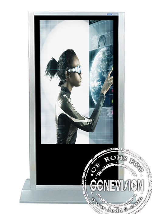 Signage цифров экрана касания Windows, киоск рекламы экрана касания