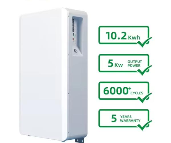 9Kwh  Photovoltaic Energy Storage Lithium Battery Wall Lithium Iron PhoSPHate 100Ah Battery