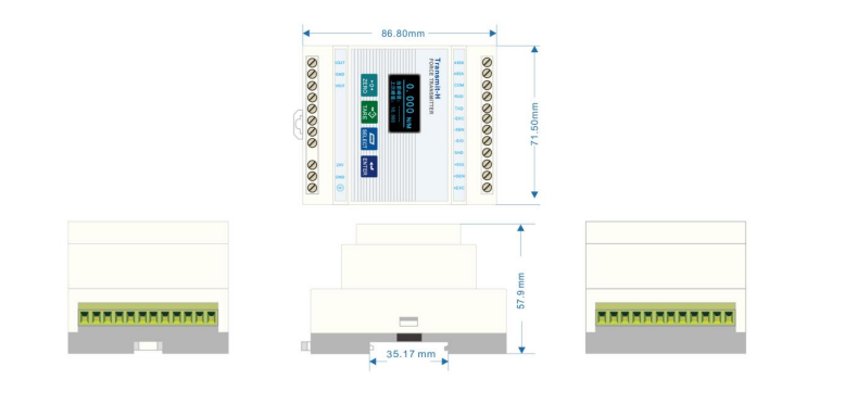 Ultra-High-Speed Weighing Transmitter For Force Measurement & Sorting Transmit-H