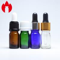 Garrafa de vidro colorida do óleo essencial do tampão 5ml de Dropeer
