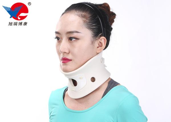Hospital Cervical Neck Collar Support White Universal Size For Most Men And Women