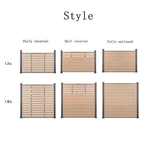WPC Cladding Panel 90x24.5mm Wood Plastic Composite for Wall Floor