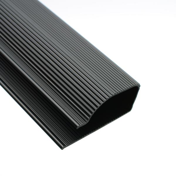 Rigid PVC Wire Management Channel Profile Plastic Customized