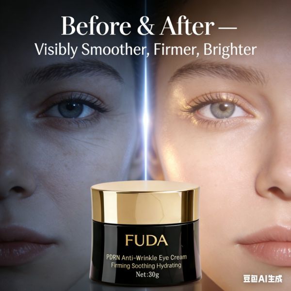 PDRN Anti-Wrinkle Eye Cream: Gently reduces lines and protects the eye area