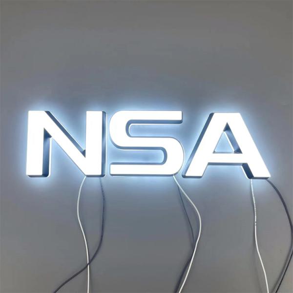 Led Light Box Panel Led Signs Company Names Back Light Up Letters Sign