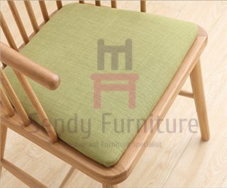 Sleek Low Back Wood Restaurant Chairs