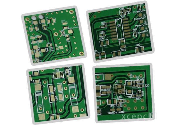 Green Soldermask FR4 Tg 170 PCB Printed Circuit Board Four Layer