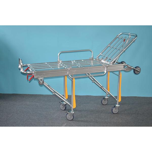 Carruaje de recuperación de pacientes de alta calidad Material de aleación de aluminio Producto médico Plegable de ambulancia