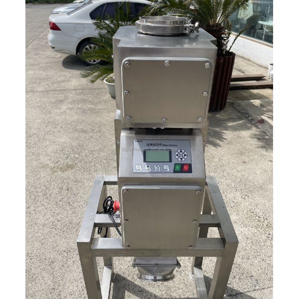 Gravity Fall Metal Detector Plastic Rubber Industry Separator System JZD-P16