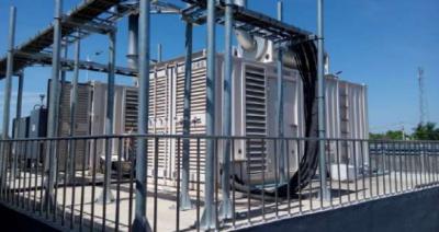 As telecomunicações industriais põem as soluções IP23 com o depósito de gasolina 5000L