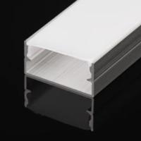 Aplicación en oficinas Banda LED de aluminio con tratamiento de superficie de dibujo de alambre