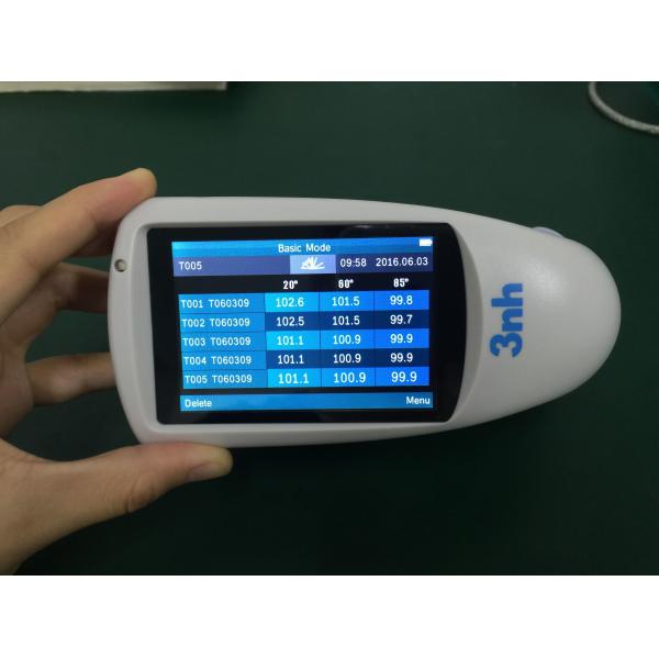 Silk nhg268 touch screen 3.5 inch multi-angle precise gloss meter byk medidor de brilho 0-2000gu