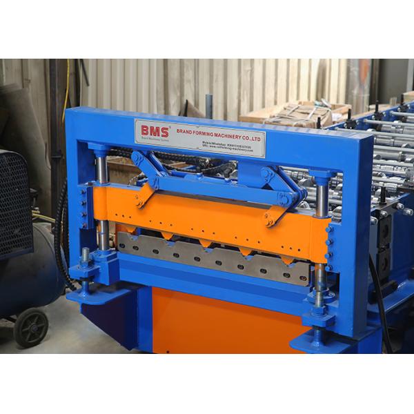 Fast Speed Customize Metal Roofing Sheet Making Machine With Siemens PLC System