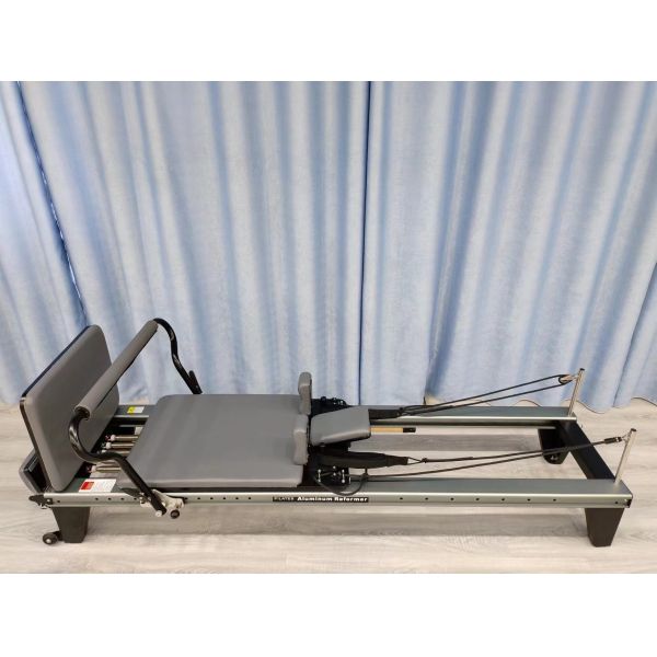 Rigid Machined Metal Pilates Reformer Glute Little Black Pilates Reformer U+PL013