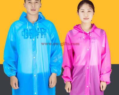 Transparent Raincoat Women Men Portable Outdoor Travel Rainwear Waterproof Disposable Camping Hooded Ponchos Plastic