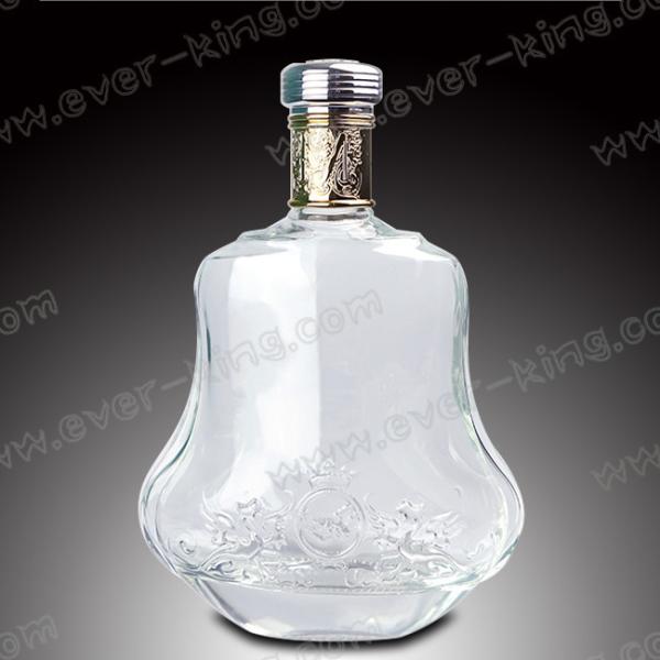 Бутылка рома квадрата 750ml для роскошных ликеров