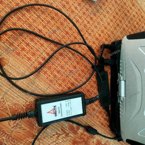 Pronto para usar Xplore Tablet +Deutz Communicator OBD Adaptador com SerDia Software para diagnóstico SerDia 2010